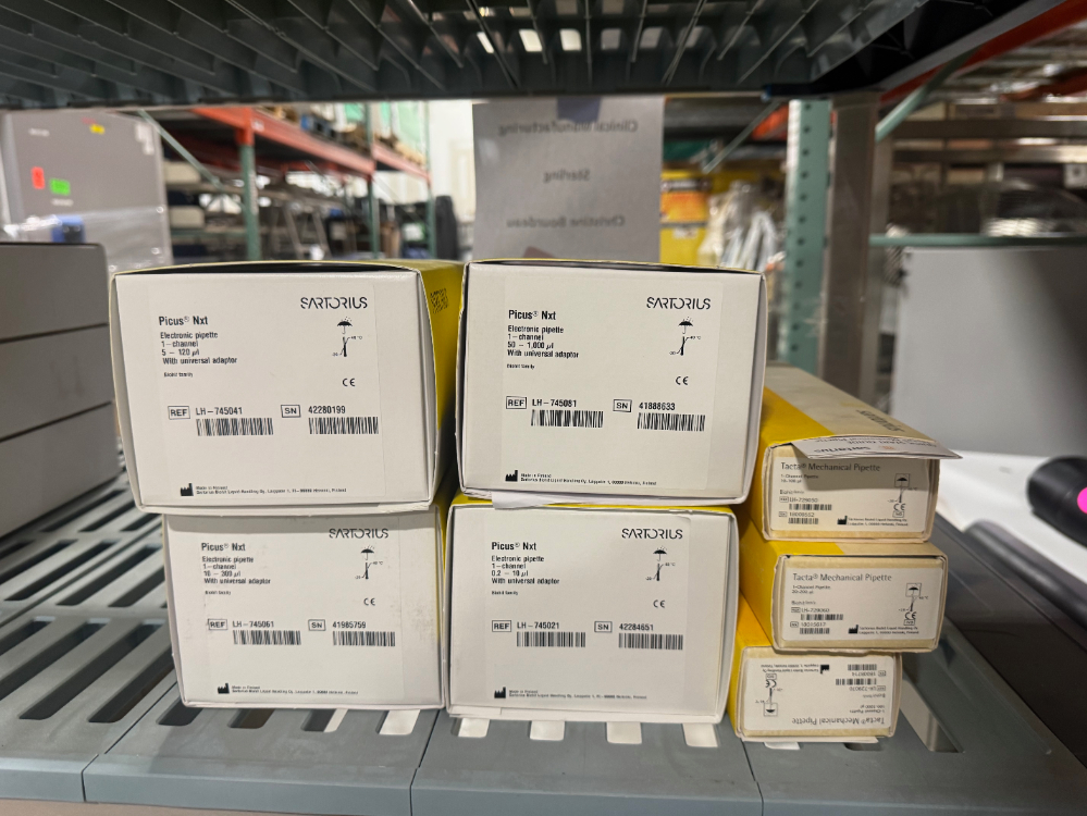 Image of Sartorius Pipettes - Quantity 7